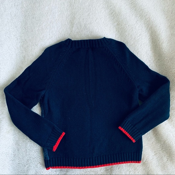 Boys Crew Neck Cable Knit Pullover Sweater - Picture 4 of 4